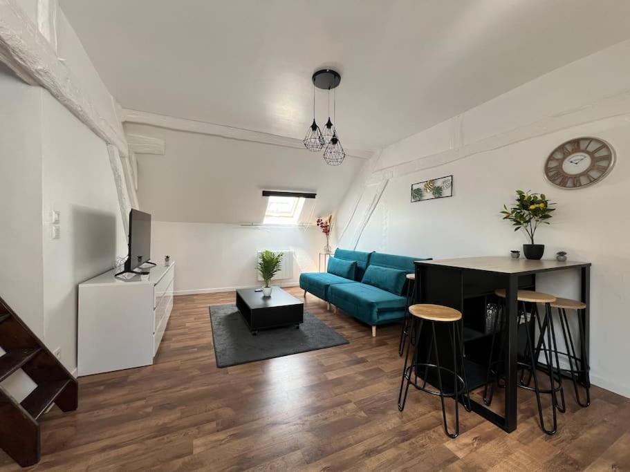Loft De Villeneuve - 6 Pers Villeneuve-sur-Yonne Exterior foto